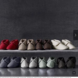 RH cashmere slippers men’s